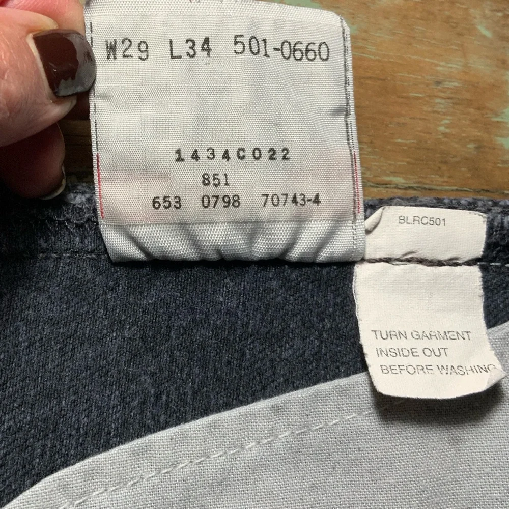 Guernika Levi’s 501 Hand-Painted Jeans Reworked Art Denim Collectible 29x34 RARE - Picture 10 of 16
